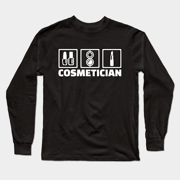 Cosmetician Long Sleeve T-Shirt by Designzz